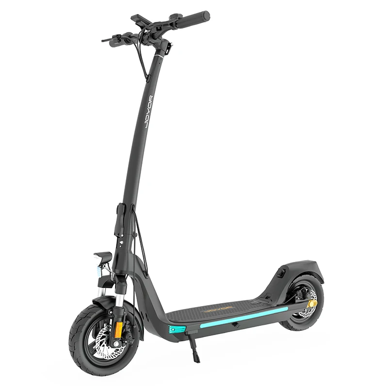 JOYOR C10 removable  battery electric scooter foldable for adult 48V10ah with side light