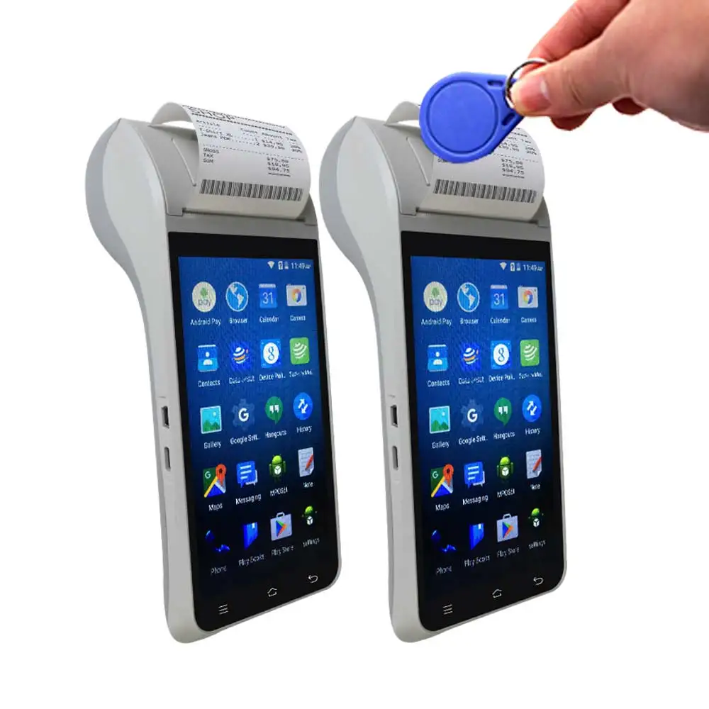 Z91 Bluetooth Handheld POS Terminal with 2+16GB Memory bluetooth pos system Android 11.0 POS Terminal