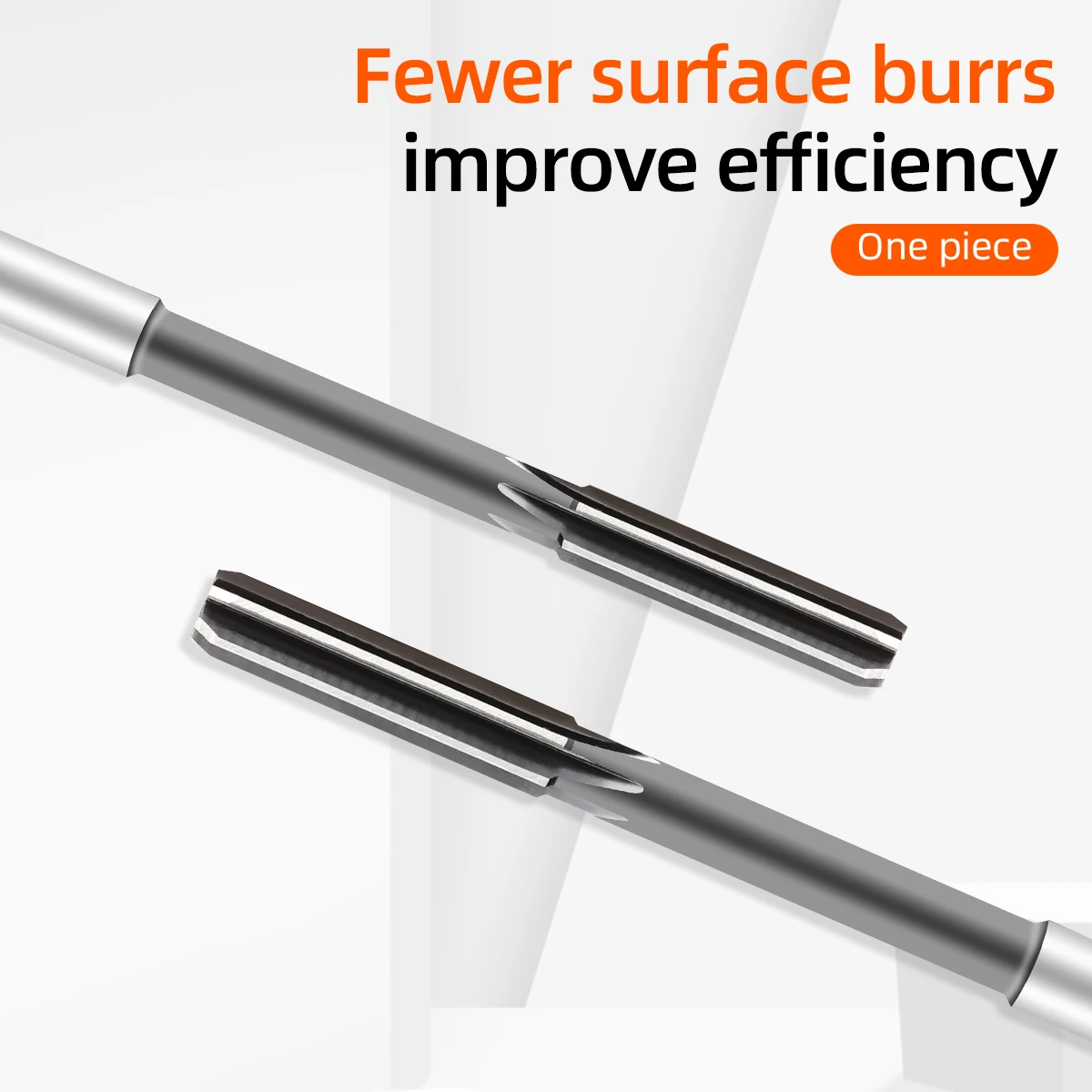 HRSK custom size hardware precision reamer metal hand reamer hss high speed steel hole straight reamer