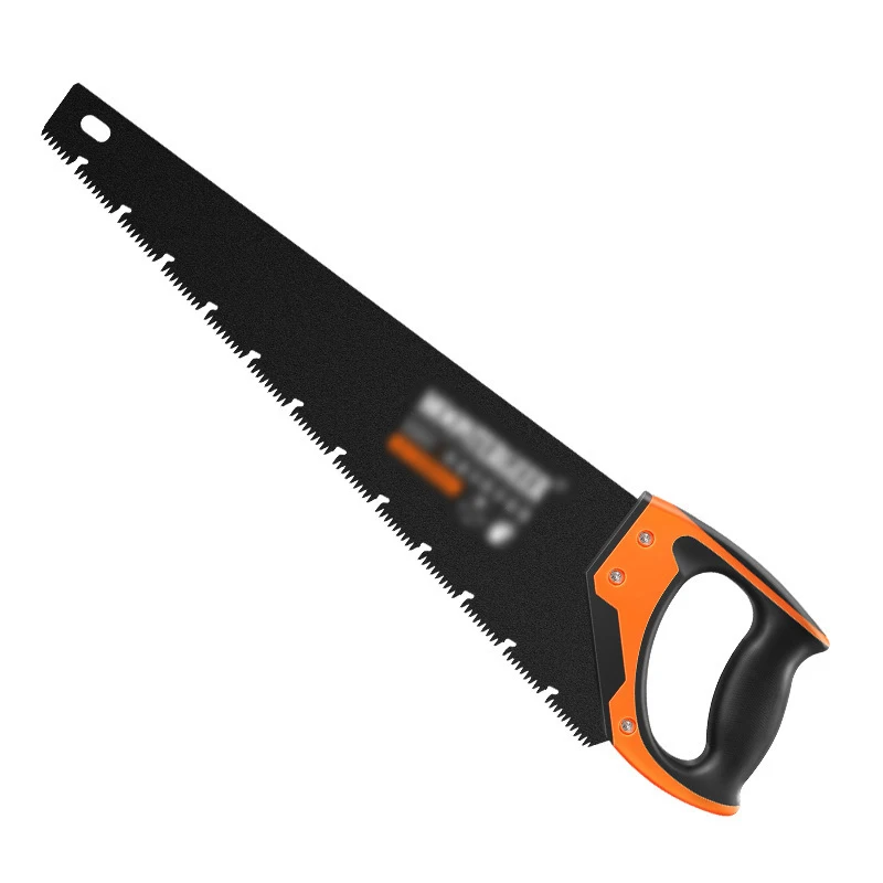 Isunpro 18-Inch Industrial Steel Hand Saw Fast Cutting Wood Saw with Ergonomic Rubber Handle and Chip Removal Device