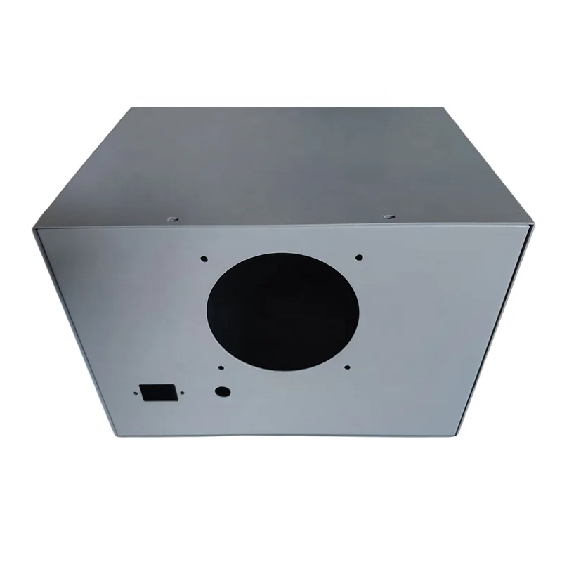 High quality anodized extrusion extruded aluminum enclosure box litter box enclosure mounting plate for enclosure box
