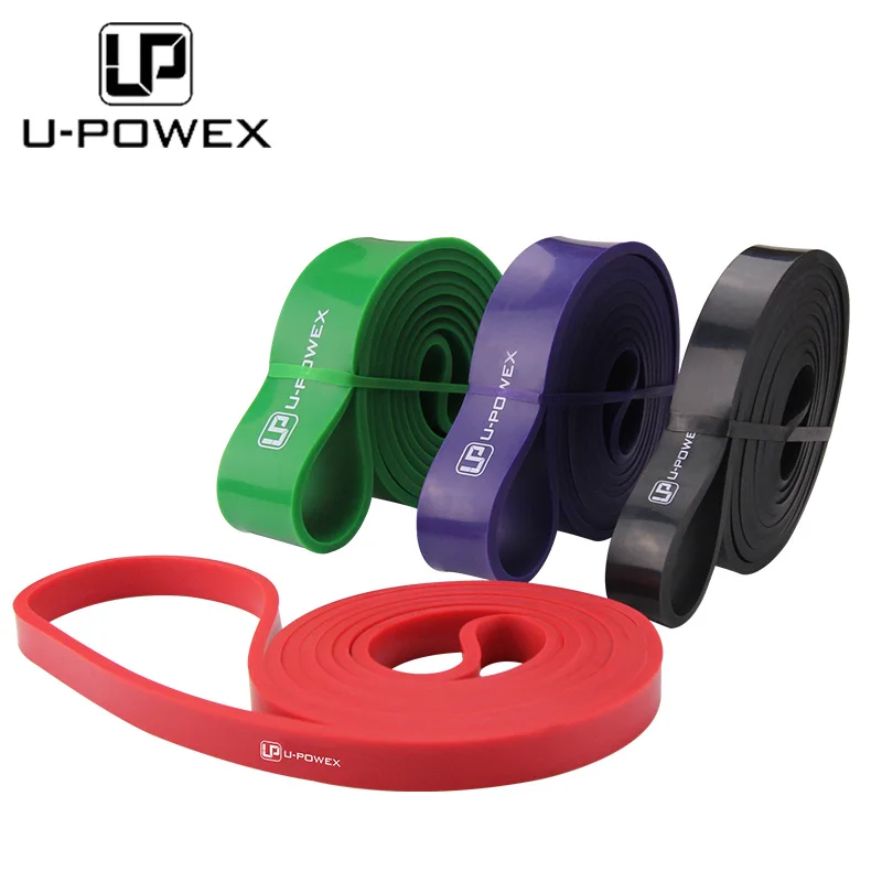 Custom Logo 208 Cm Fitness Circle Bandas De Resistencia Exercise Stretch Resistance Bands Set Pull Up Assist Band For Workout