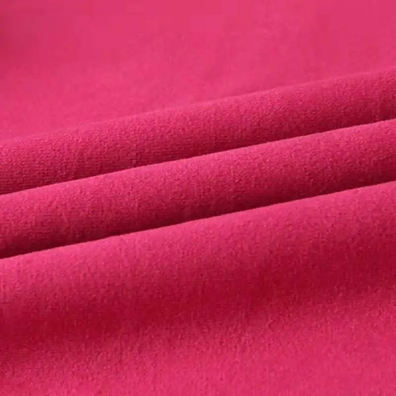 high quality 100% recycled pet fabric Polyester Holland Velvet recycled pet fabric