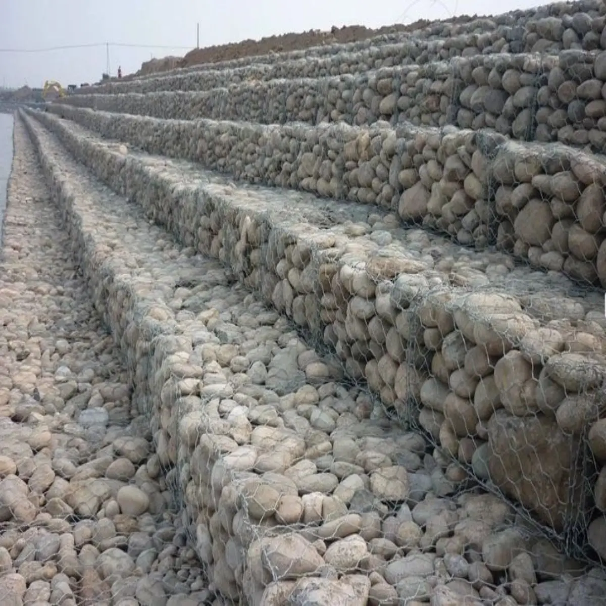 Good Price Galvanized Welded Gabion Box/ 80X100 De Galvanizado Caliente Cesta Gabion 1*1*1m Welded Gabion Box