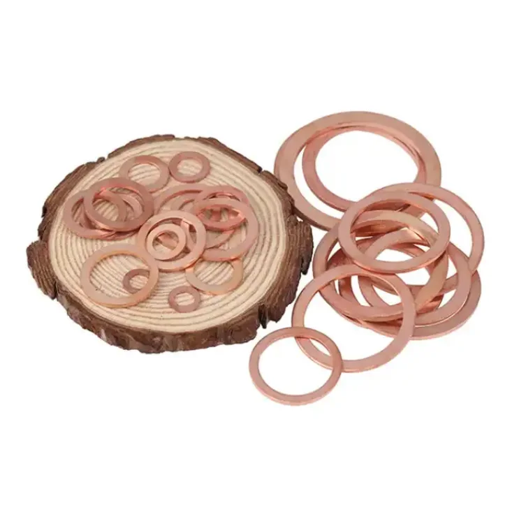 Brass  Colored  Metal  Round  Flat    Fender  Washer  Sealing  Gasket  Punched  Ring  Washer