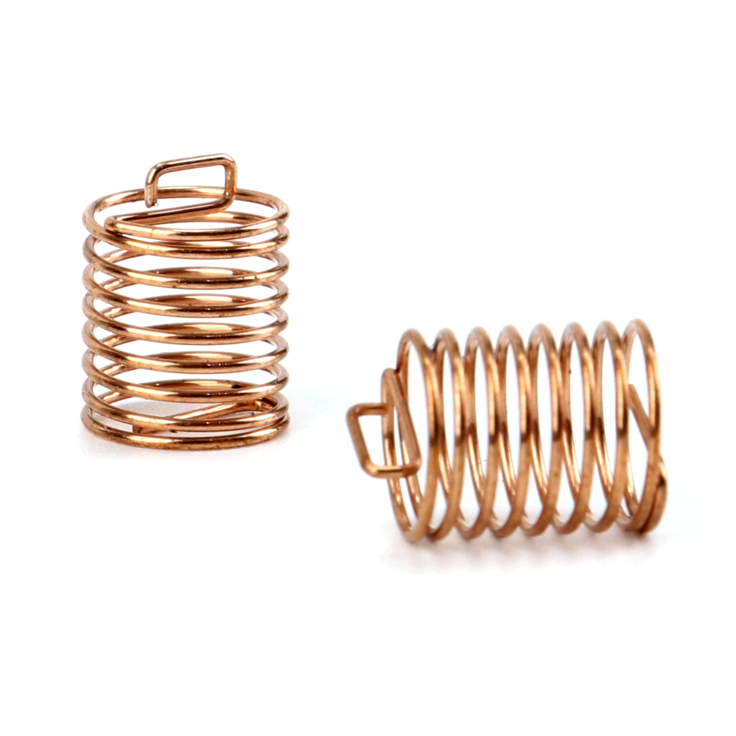 Factory Price Wholesale Metal  Phosphor Copper Wire Spiral Torsion Spring Small Helical Torsion Spring Touch Spring