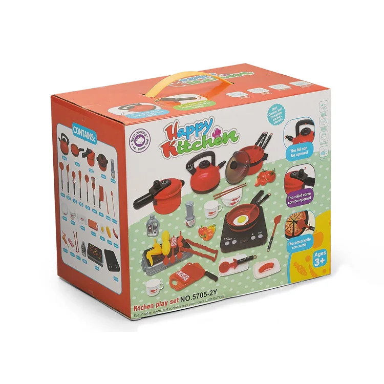 Top quality simulation induction cooker barbecue food play house cooking kitchen toys