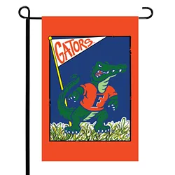 Custom Logo 20x30cm other Size 1.6m 2m 4m Stainless steel telescopic Tour Guide Flag with pole