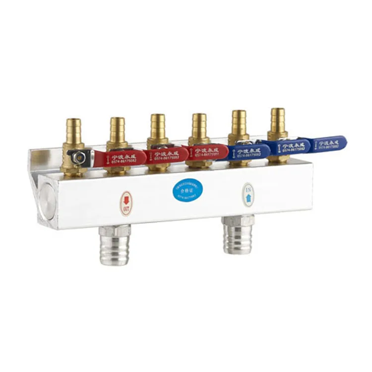 Stainless Steel Cooling Conveyor Cooled Exhaust Shunt Water Distribution Water Manifold For Injection Molding Machine