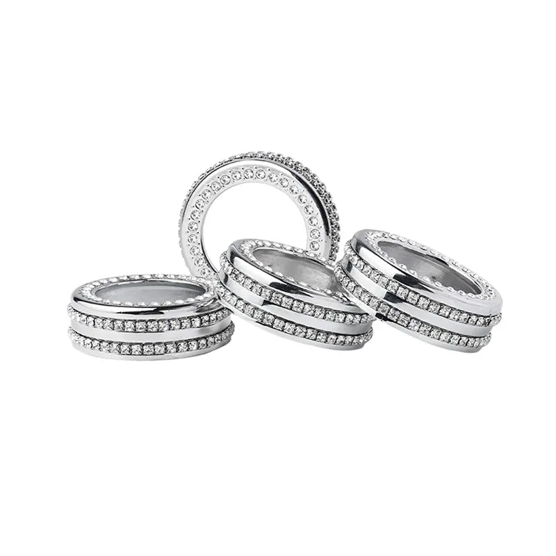 Diamond Bling Style Aluminium Alloy Car Dashboard Air Conditioner AC Switch Audio CD Button Knob Cover Trim for Tacoma 2016-2023