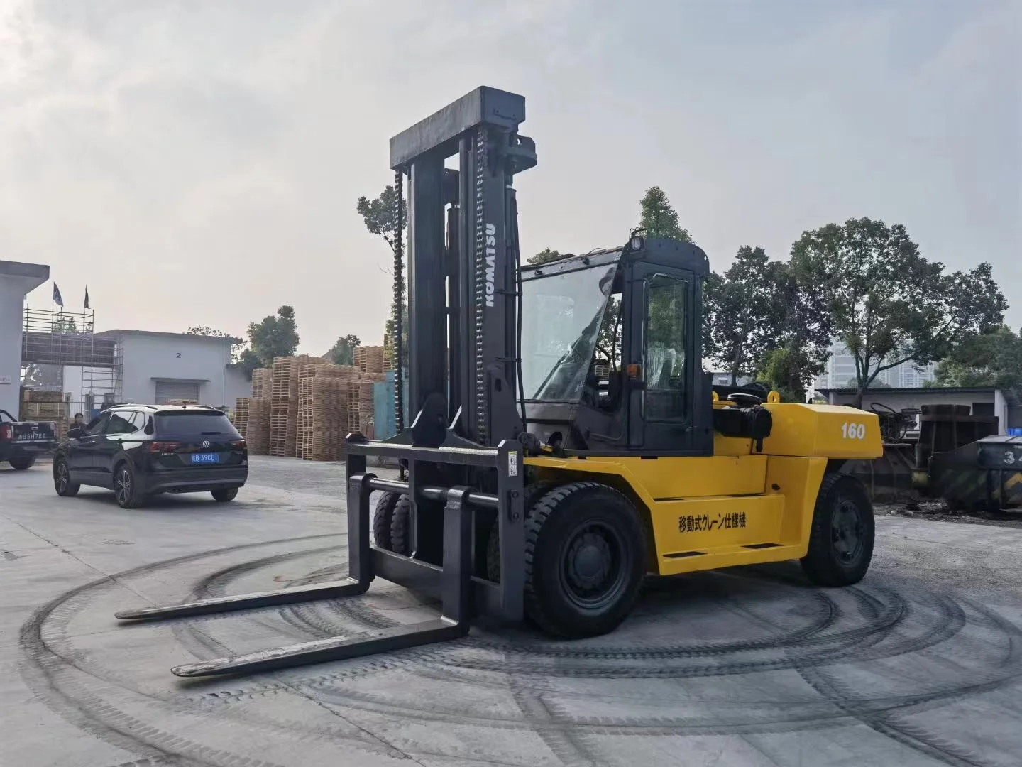 KOMATSU 160 Used Forklift Truck