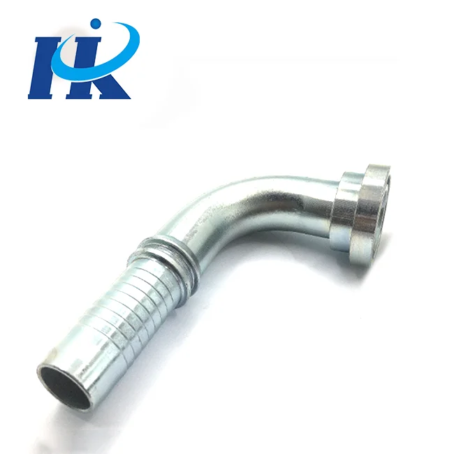 Hot selling Joint F-type Flange Sealing 6000psi Rubber Hose Fitting Carbon Steel Hydraulic Pipe Fitting 87691 with high quality