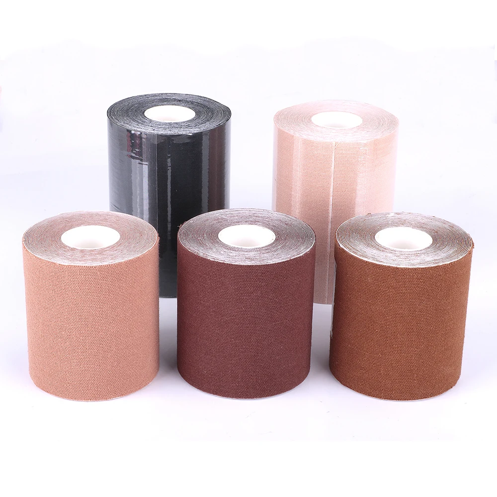 plus size brown wide booby tape bra roll wholesale instant push up adhesive breast lift boob tape