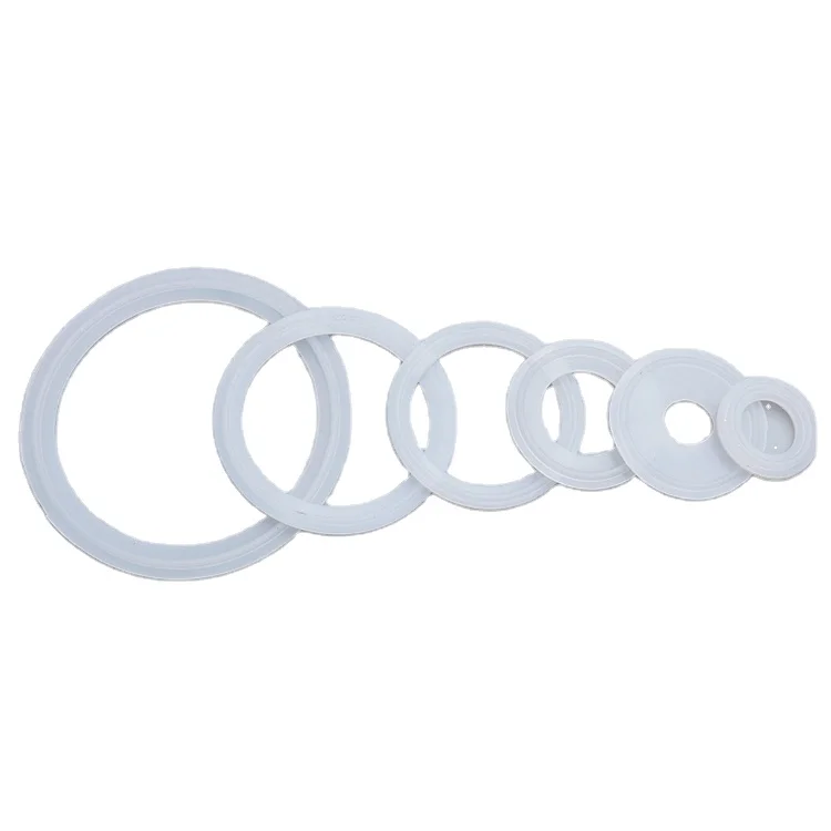 Высокогерметичный санитарный силикон EPDM FPM PTFE силиконовый зажим соединительный клапан смотровое стекло уплотнительное кольцо прокладка