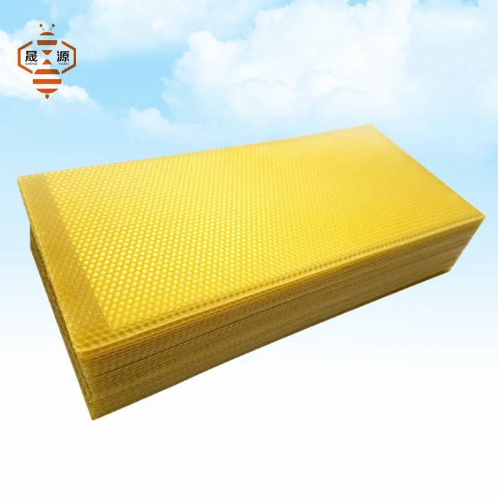 
Hot sale pure natural beeswax foundation sheet for Beekeeping beeswax sheet 
