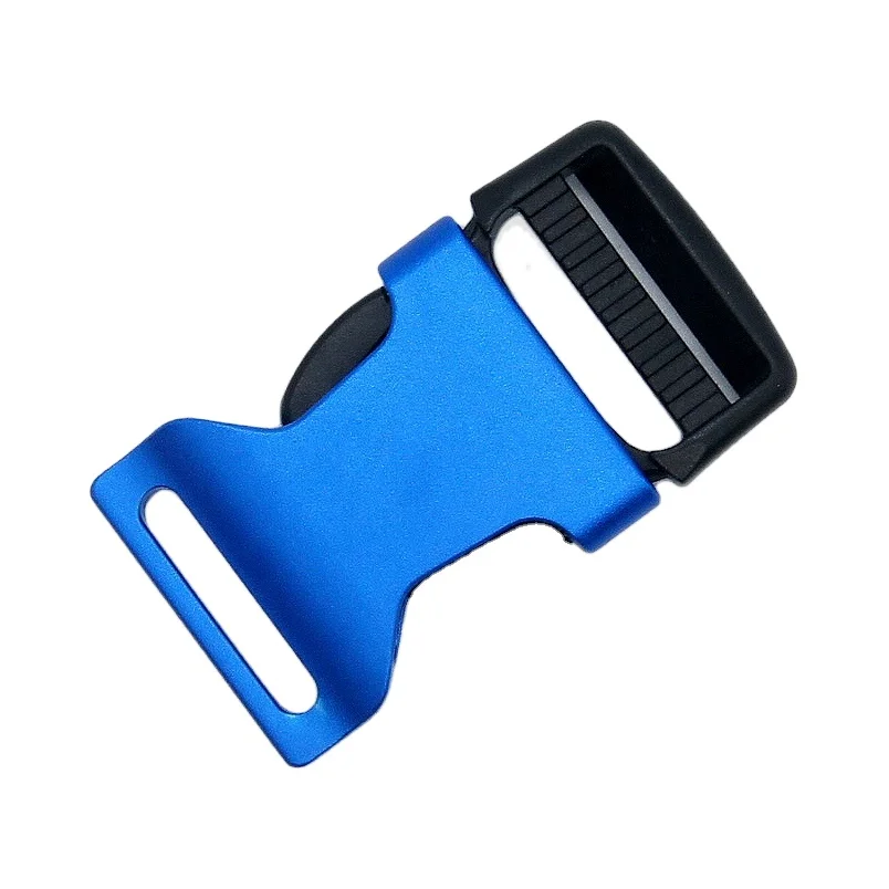 Bag Tactical Belt Plastic Release Buckle Multi-Color Plastic Side Release Contoured Curve Buckles For Paracord Backpack Strap