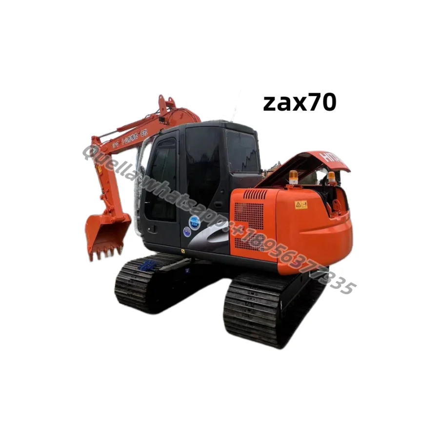 Multi Hot sale high quality hydraulic tracked used excavators hitachi70 mini excavator used machine in shanghai