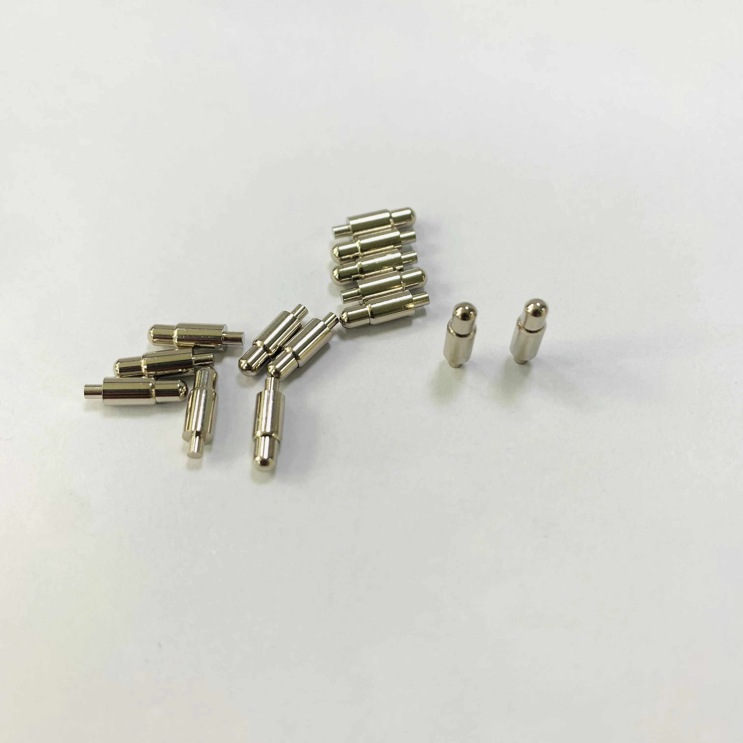 Custom High-Current Brass Pogo Pins CNC Machined Telescopic Spring Needle Gold-Plated Contacts Home Appliance Charging Thimbles