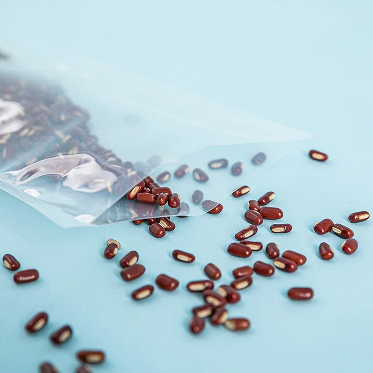 Custom Biodegradable Stand-Up Pouches Cashew Nut Vacuum Plastic Packing Bag Pe Nylon Bag With Thickened Rice Sunflower Seeds