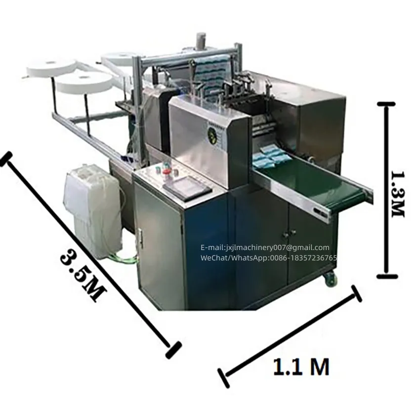 Hot Sale JL-S250 Fully Automatic Alcohol Cotton Swab Pad Making Machine