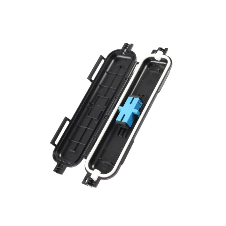 Drop Optical Fiber Protection Box Cable Protection Box with SC Adapter Type Waterproof Protected Box