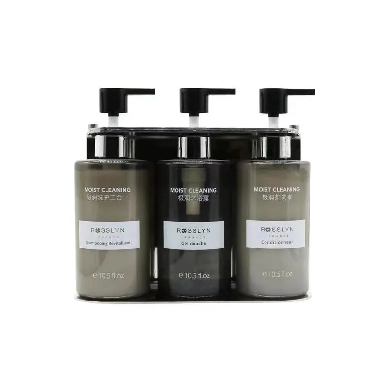 STX single double triple wall mount hand soap bottle shampoo shower gel dispenser lock hotel manual soap dispenser