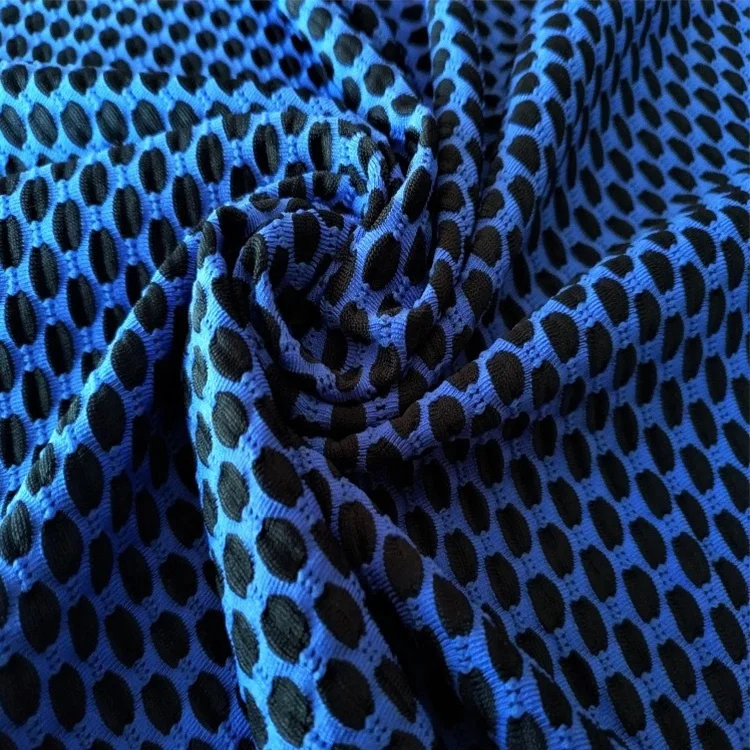 46% полиэстер 50% катионный 4% спандекс 75D 150 см 145GSM хорошее из пропускающего воздух и впитывает пот влагу