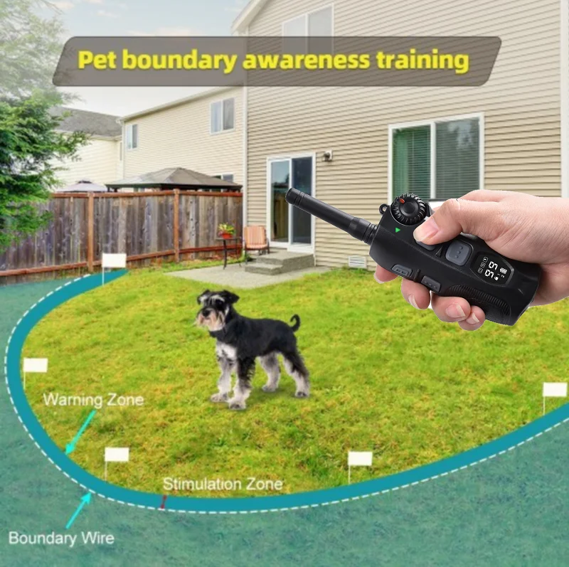 Underground Wireless Dog shock collar Fence System Dual Function With Remote Dog Training Collar Safe Pet Containment 20AWG Wire