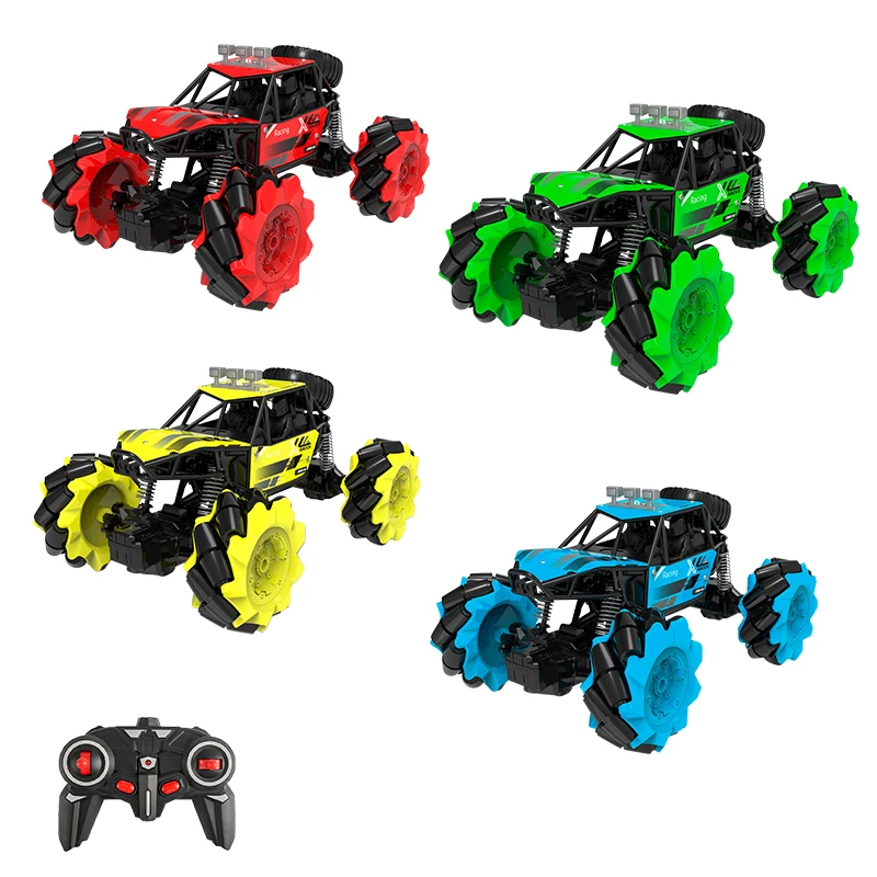 Outdoor Climbing Vehicle 1:18 Scale 2.4 Hz Large Olive Wheels Crawler for Kids Electric Off Road Remote Control Car