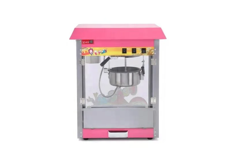 Commercial electric caramel popcorn machine