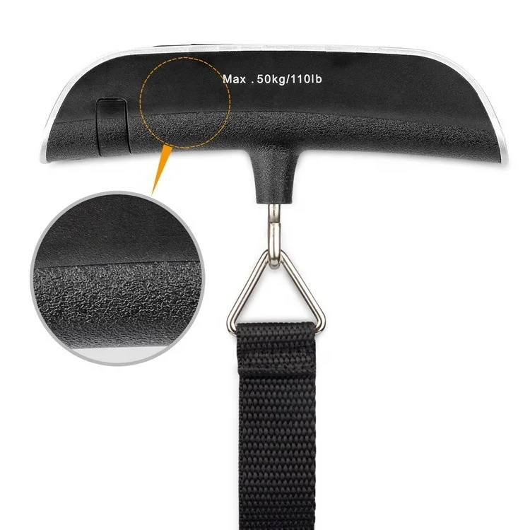 50kg Digital Luggage Scale Balanza Shipping Measurements Electronic Weighing Hand Wipes