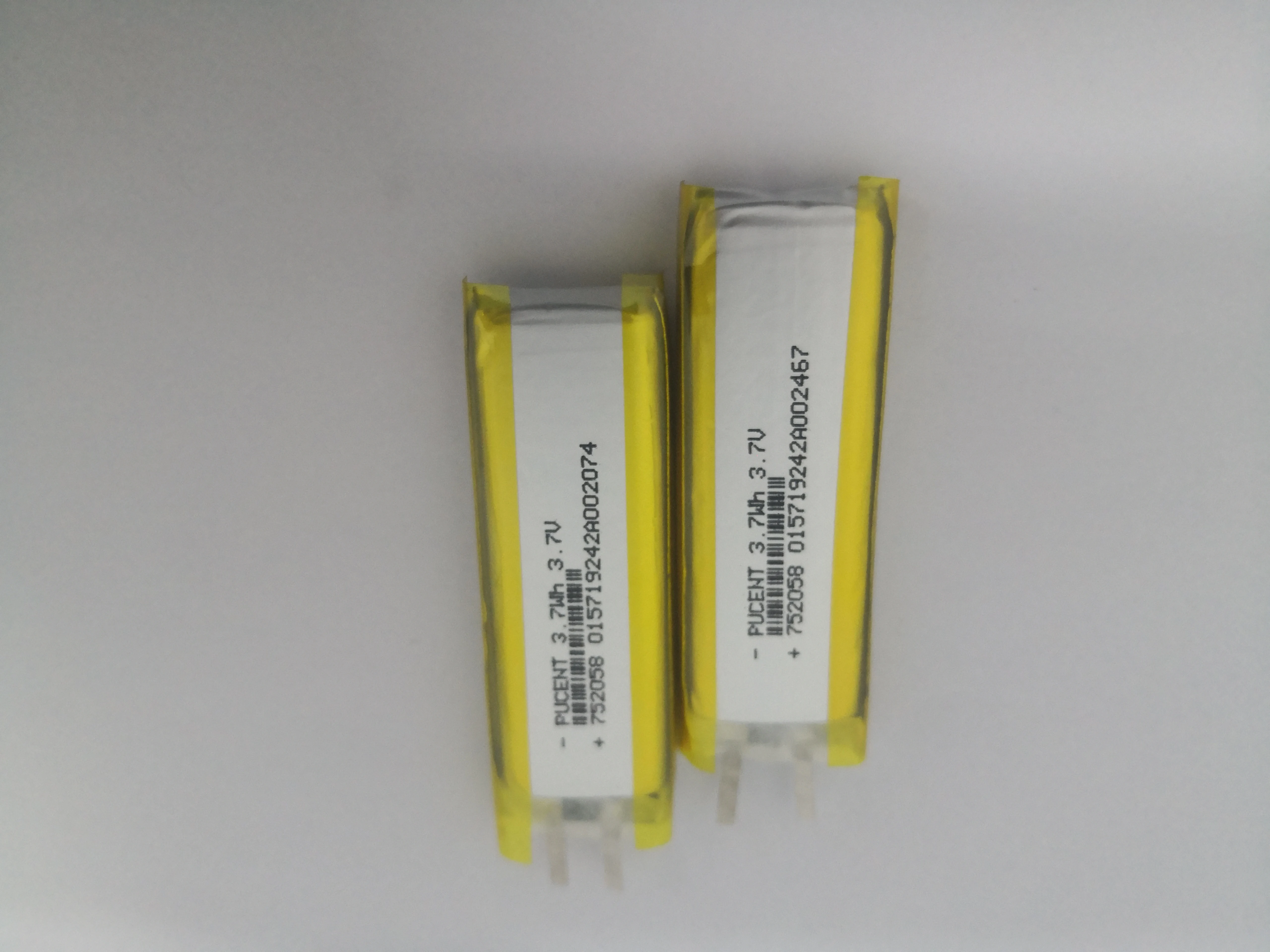 Высококачественный литий-ионный аккумулятор 752058 102050 3.7Wh 3 7 v 1000mAh Lipo с сертификацией CE RoHS BIS