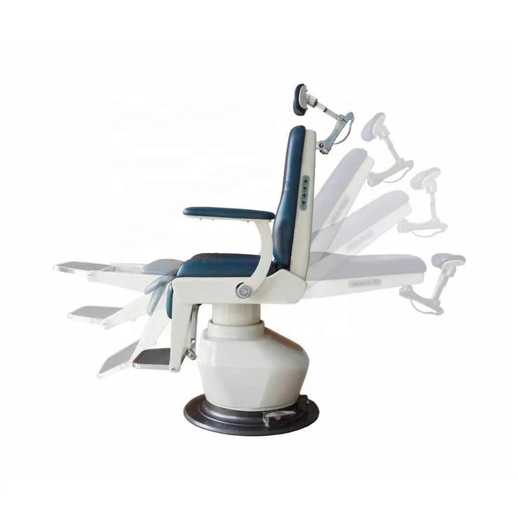 Modern Design with Foot Pedal Clinic Use Electric Patient Lifting ENT Patient Examination Chair