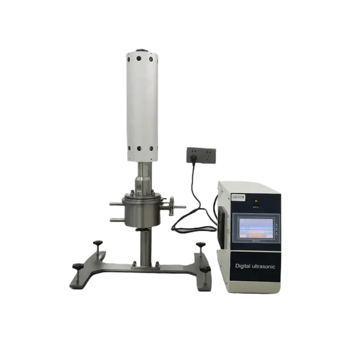 flow cell epoxy resin mixer emulsifying ultrasonic probe homogenizer 3000w powder liquid mixer