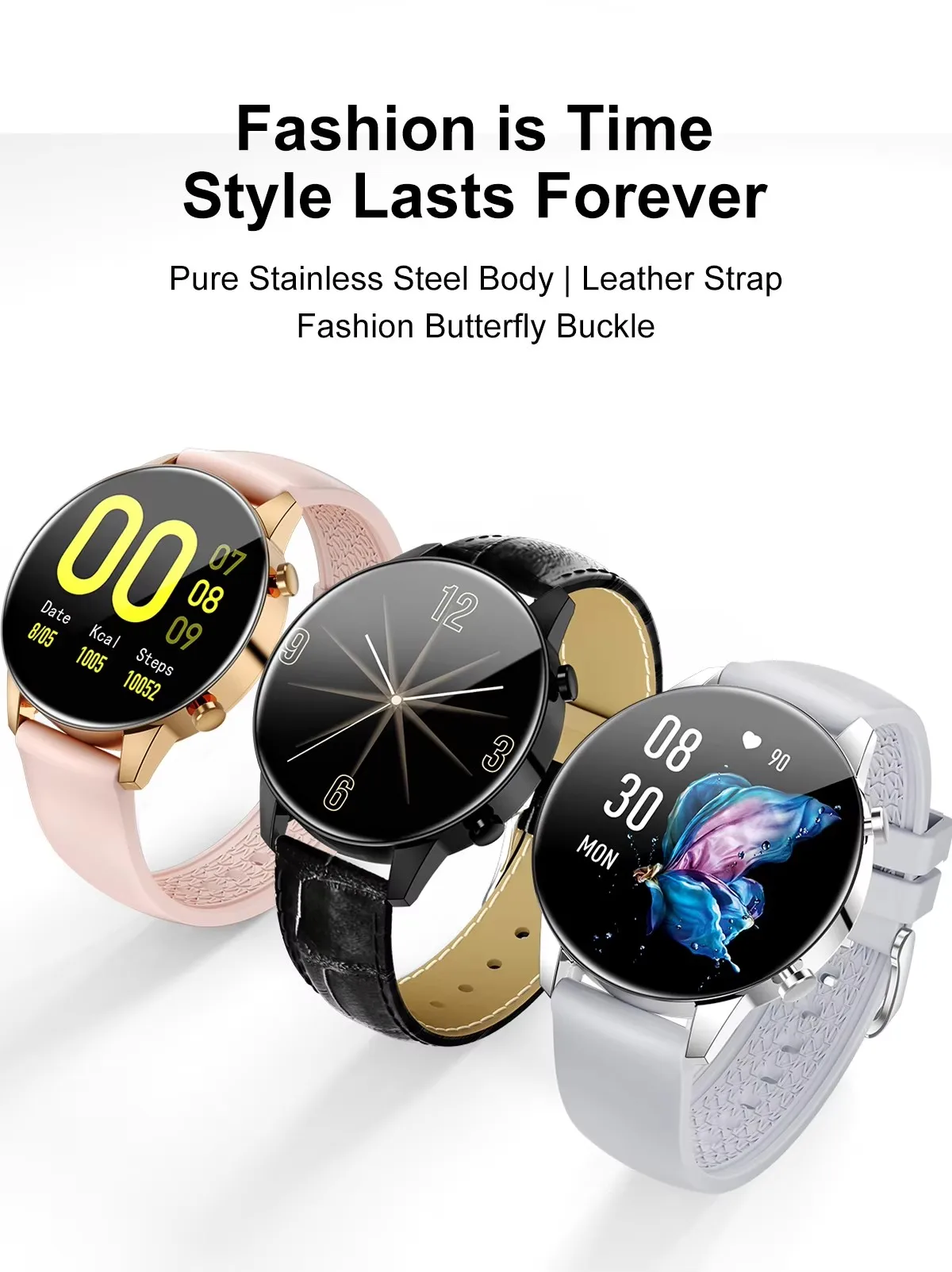 Linwear La08se Smart Watches Sdk/ce/fcc Hear Rate Monitoring New Product Fitness Watch for Samsung Ip68 Waterproof Sports Watch