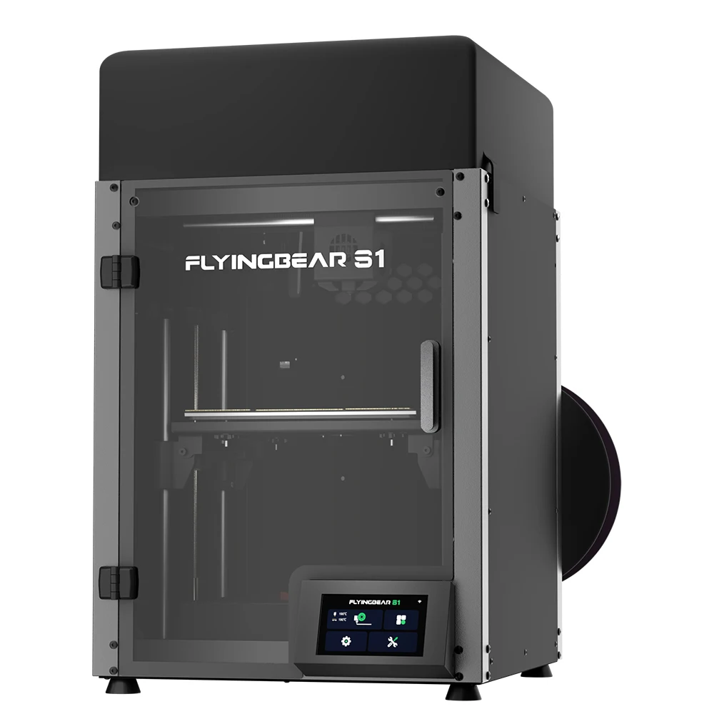 FLYINGBEAR 3D принтер S1 500 мм/с скорость высокая точность ± 0 1 мм размер сборки 220*220*250 полностью алюминиевая машина CoreXY заводская цена