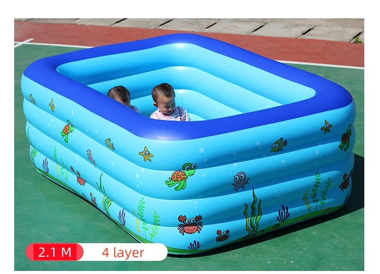 Custom Large Big Size Outdoor baby Swimming Pool Jacuzzi Piscina Inflatable Pool Set with Pump  Garden Bathing Pool