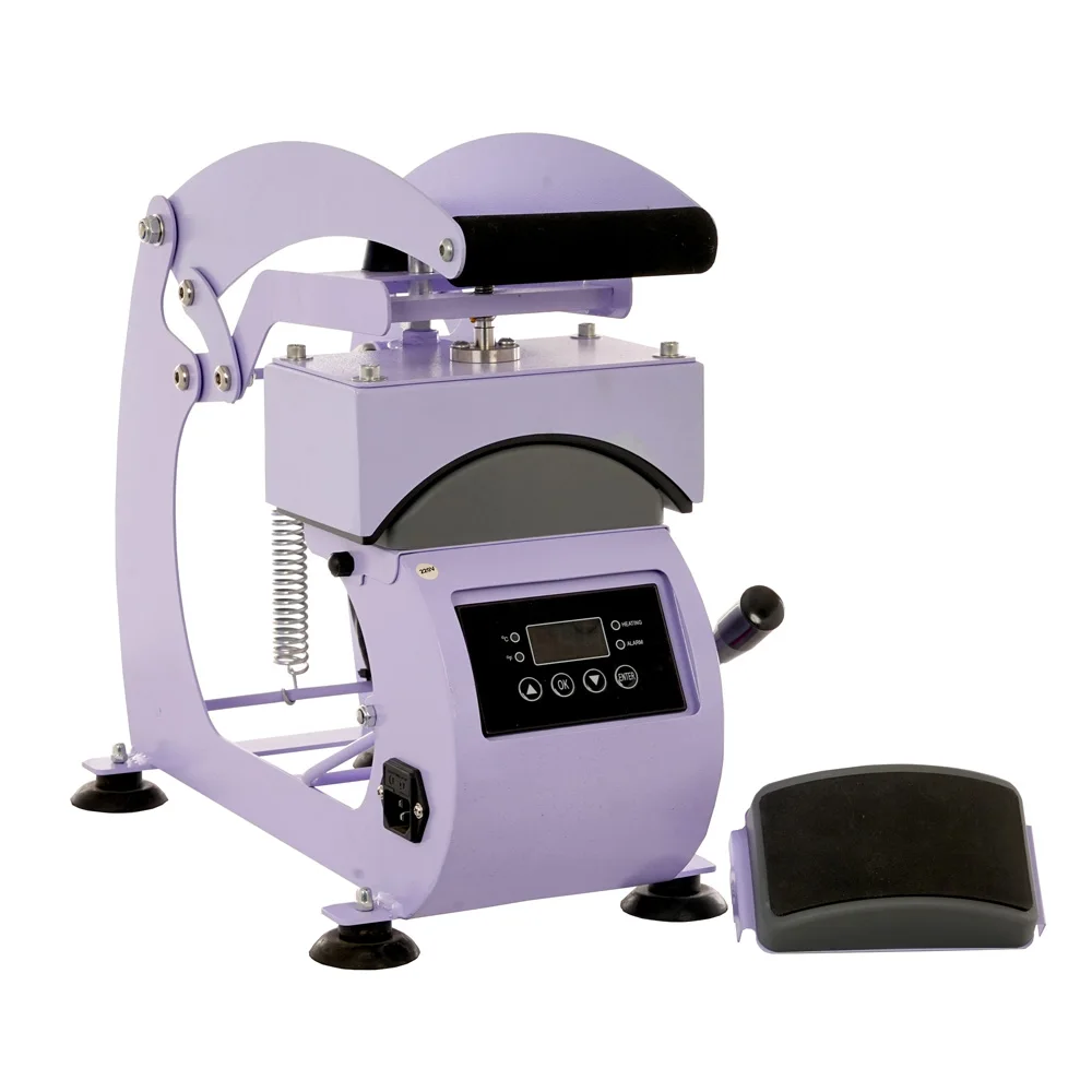 hat heat press machine heat press lower platen with LCD Timer and Temperature sublimation heat press machines