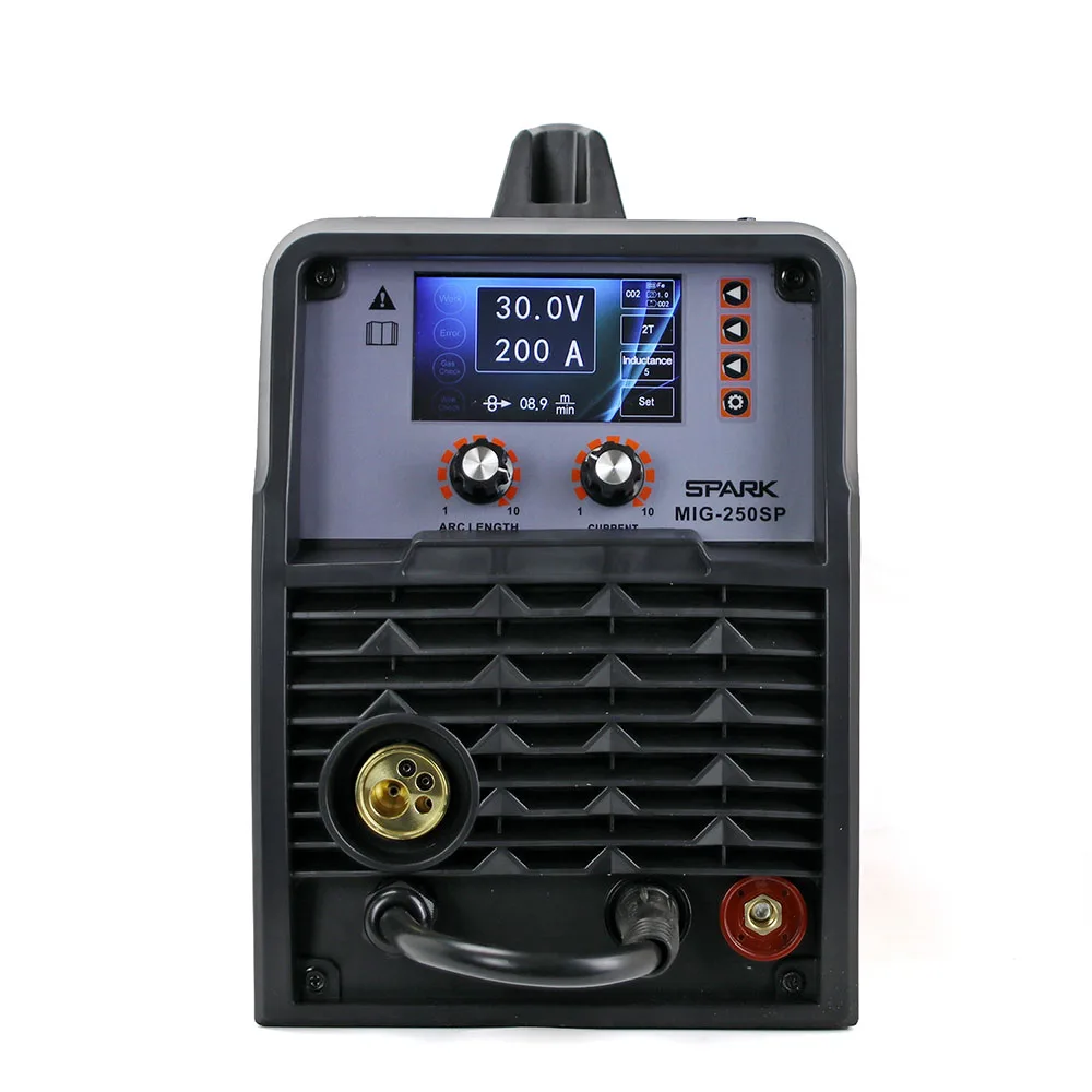SPARK MIG-250  Double pulse Aluminum welding machine with LED DISPLAY