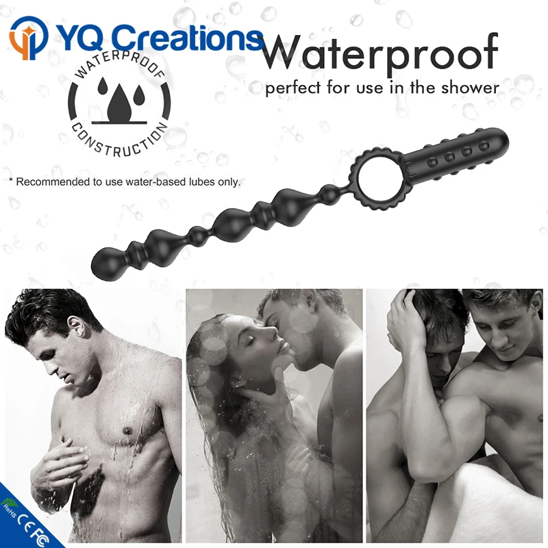 Factory Cheap Soft Anal Vibrating Prostate Massager for Men