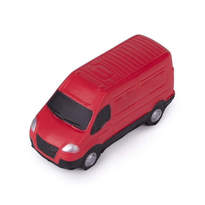 Van Car Shape Foam Balls Customized Foam Toy Ball PU Foam Stress Ball Toy