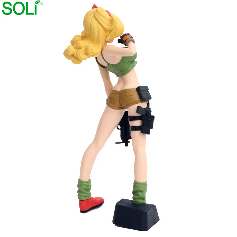 Oem custom 25cm pvc toy Sexy girl figure action figures toys ball z Lunch