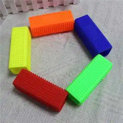pet dog grooming combing animal fur hair removal dog mini pet hair remover Silicone brush