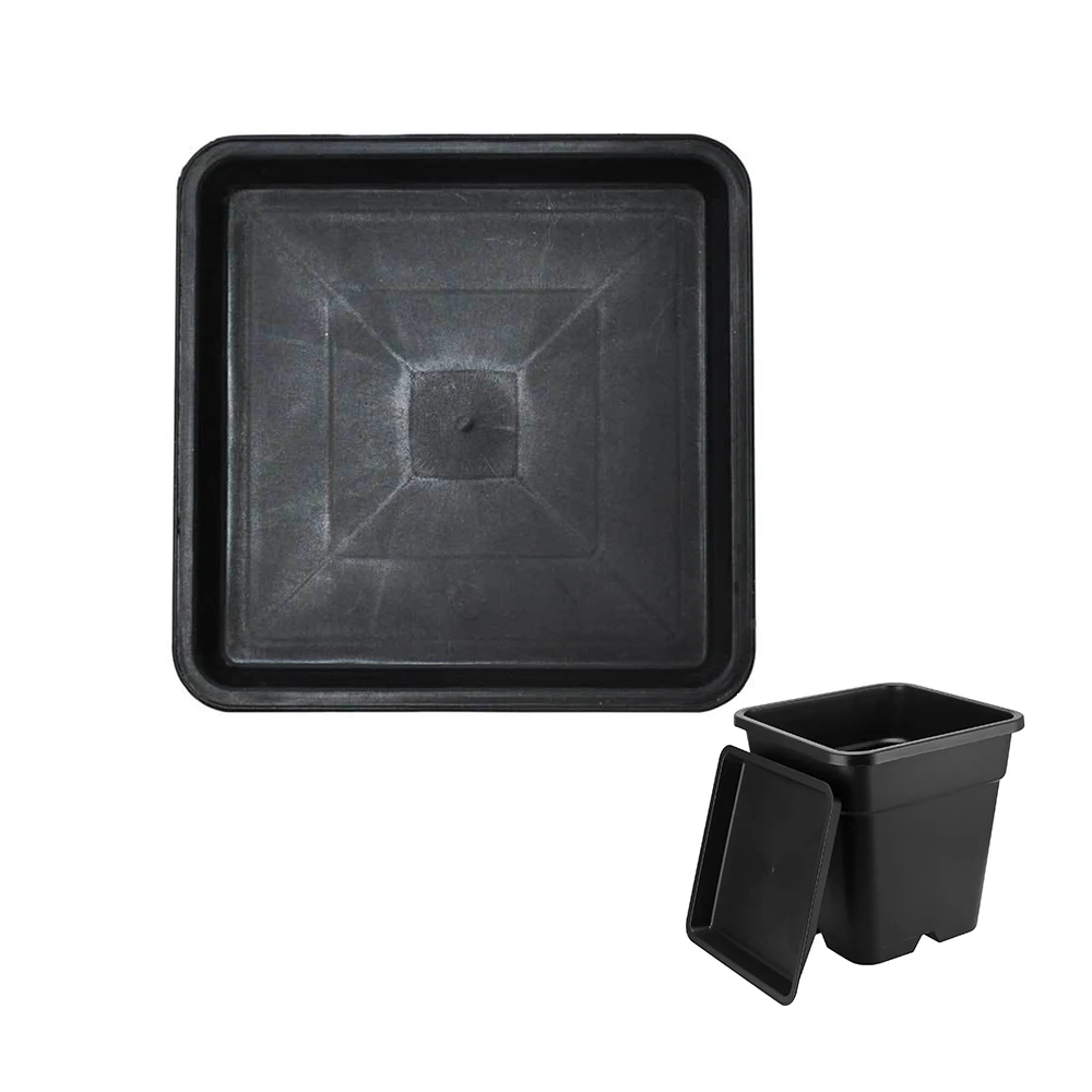 Wholesale Cheap Plastic Square Saucers Indoor Clay Terracotta Flower Pots And Planters Plant Saucer Tray plate