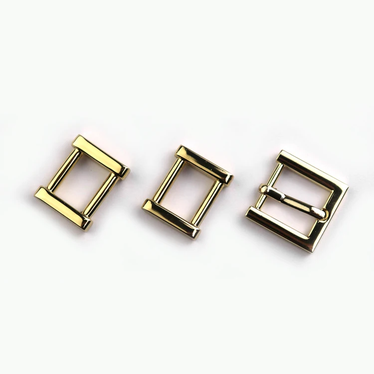 New designed fashion gold plated metal belt buckle for garment accessories