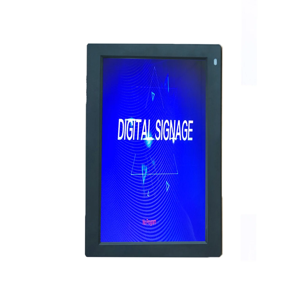 18.5 21.5 inch indoor wall mounting elevator shopping mall restaurant LCD advertising menu android digital signage