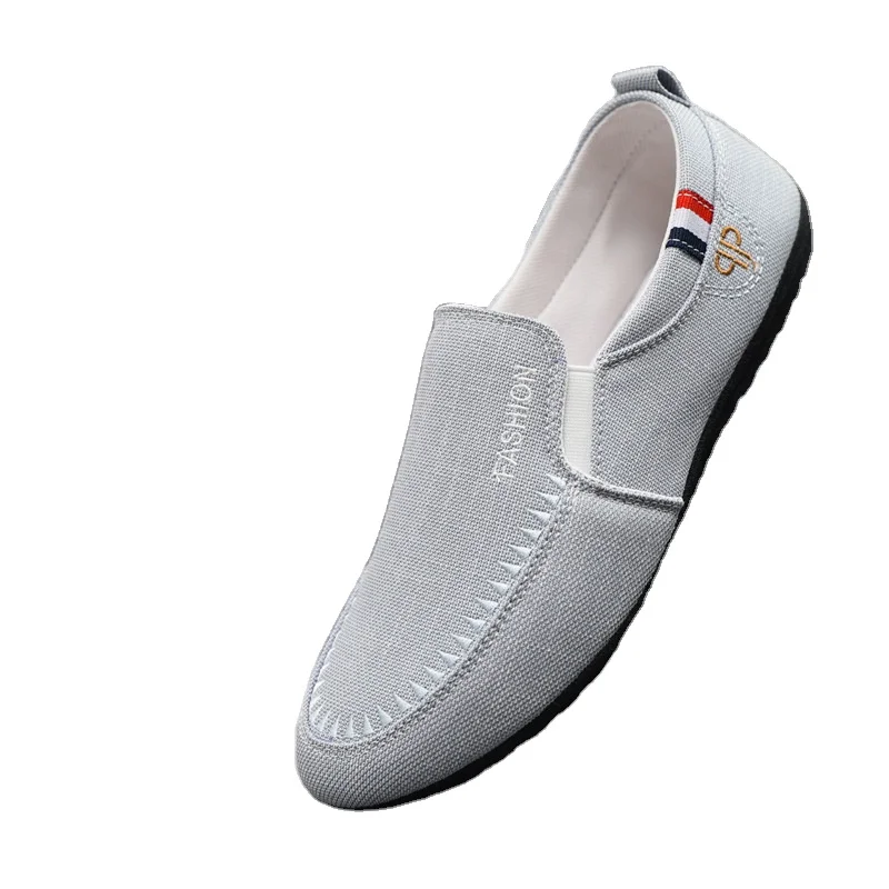 2024 SDS Мужская Летняя Повседневная обувь на плоской подошве одноразовая верхняя одежда с принтом для работы и ходьбы Недорогая модная