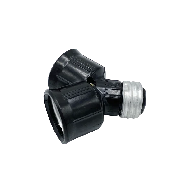 Двойной держатель для лампы E27 blackOne in two