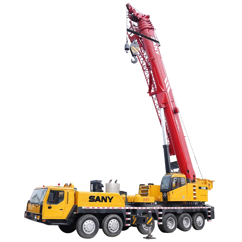 Used Chinese  STC1000 100 Ton Truck hydraulic mobile Crane  second hand crane 100 ton 50 ton STC1000C truck crane