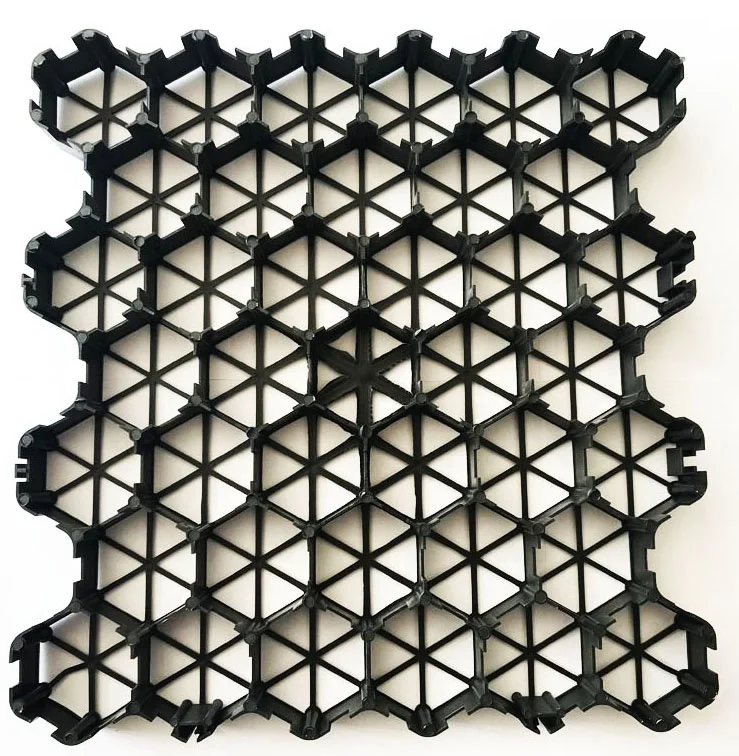 HDPE plastic grass lawn honeycomb gravel stabilizer driveway paving grid